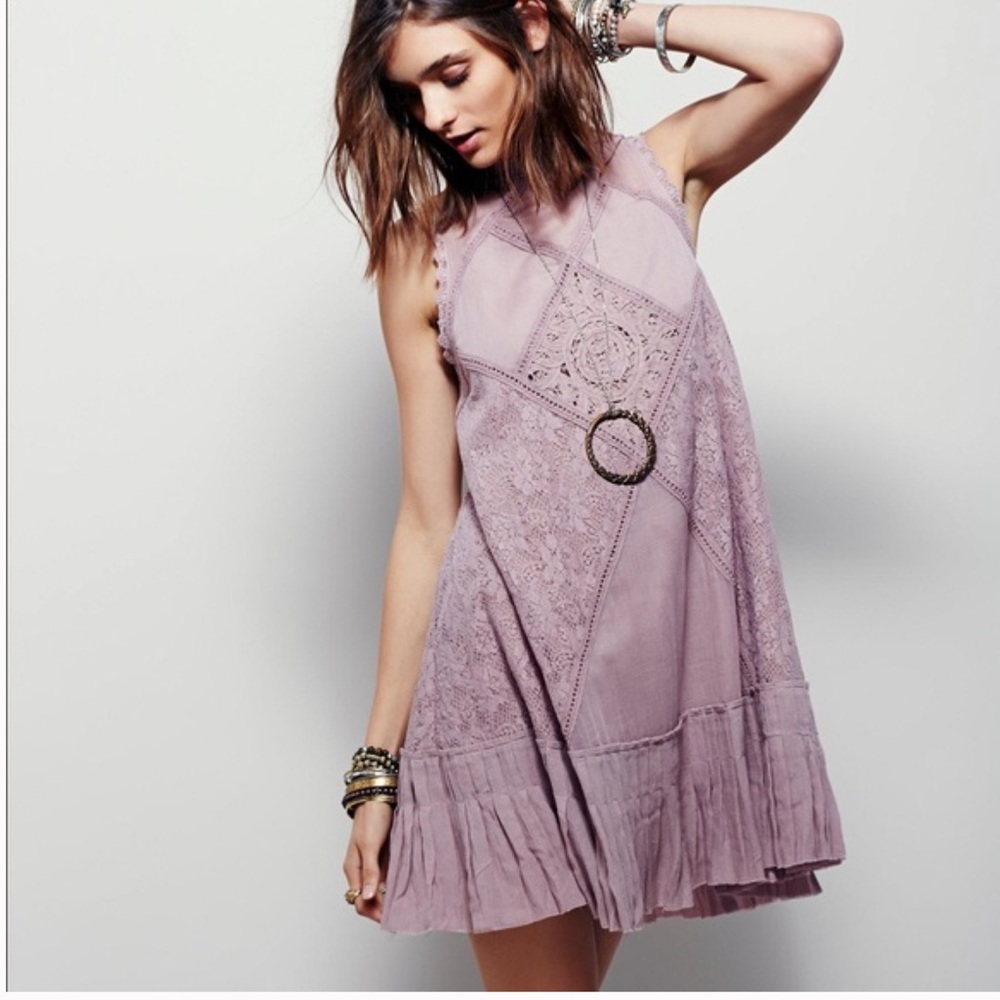 NWOT FP ONE Angel Lace Dress